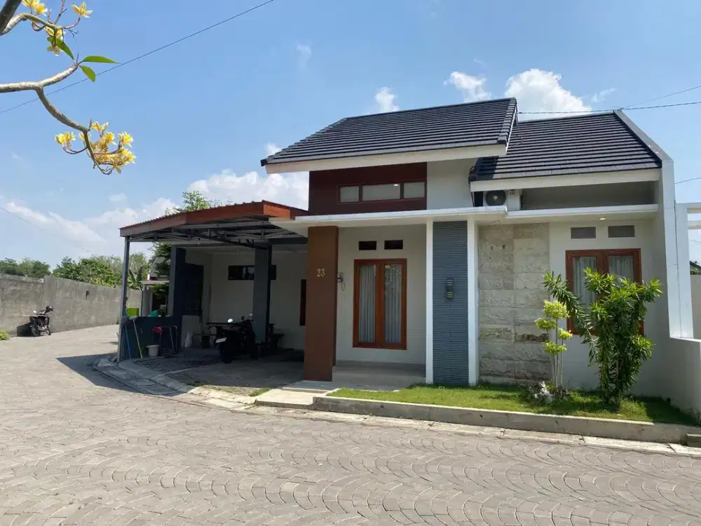 Rumah Baru Minimalis Modern Lokasi Strategis dekat sekolah budi Mulia