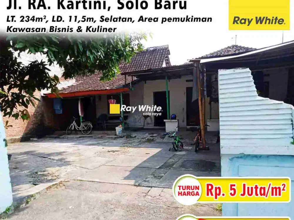 tanah solobaru dekat mall dan kampus
