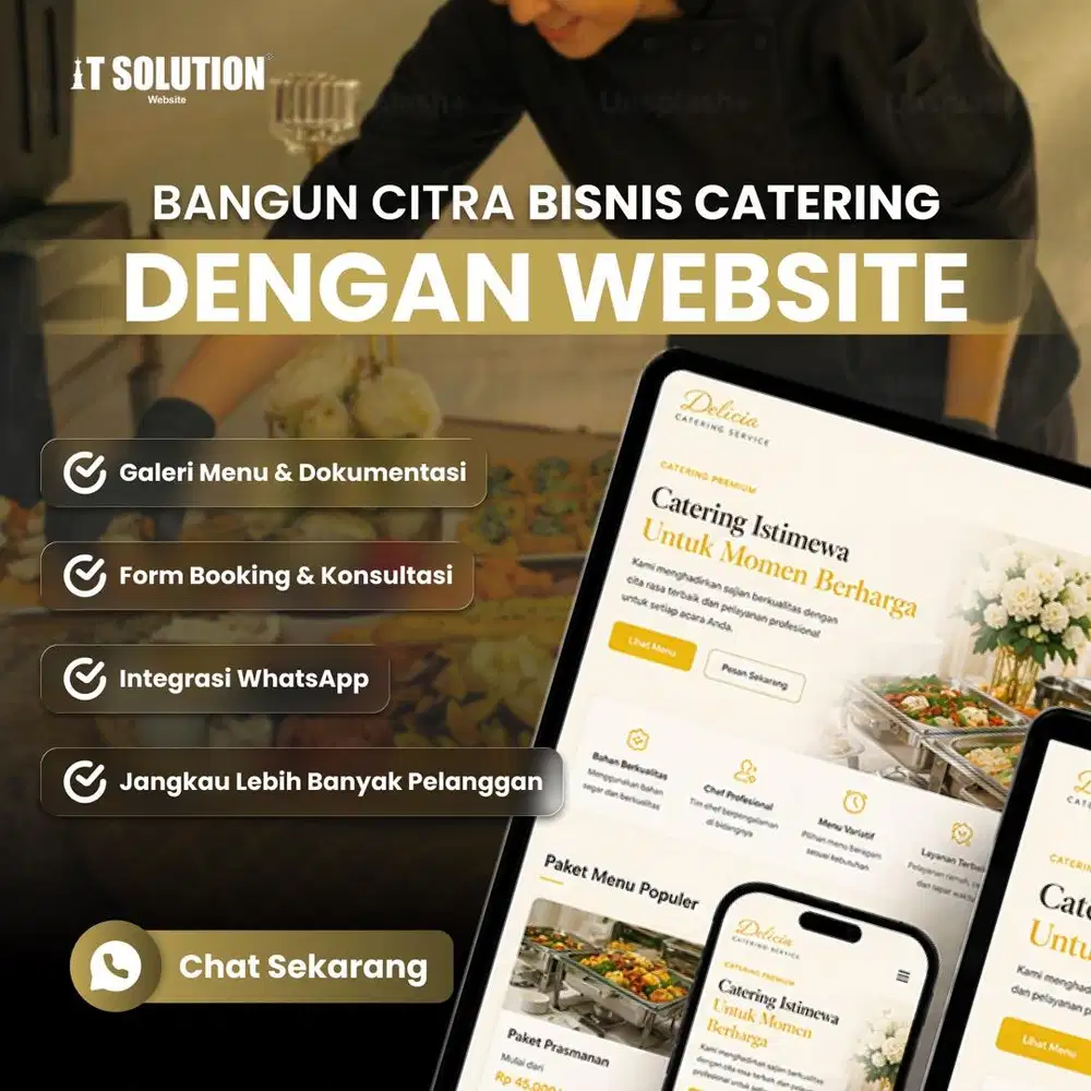 Pembuatan Website Catering Mobile Friendly