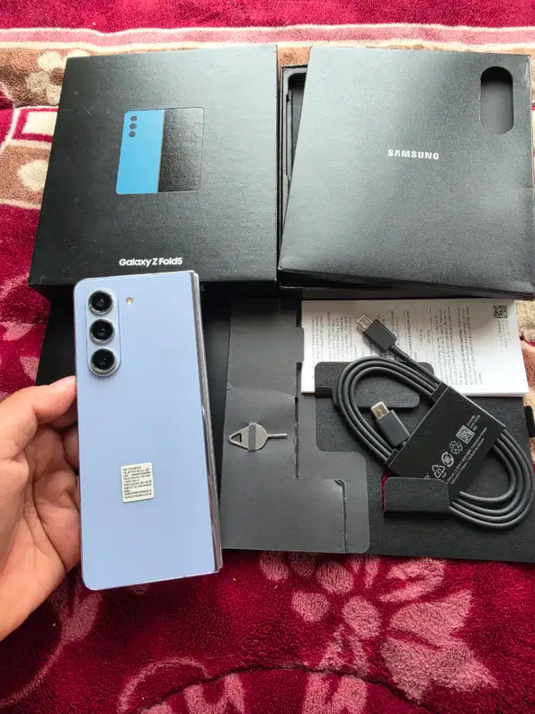 samsung Z fold 5 ram 12/512gb resmi sein,flset original,mulus like new