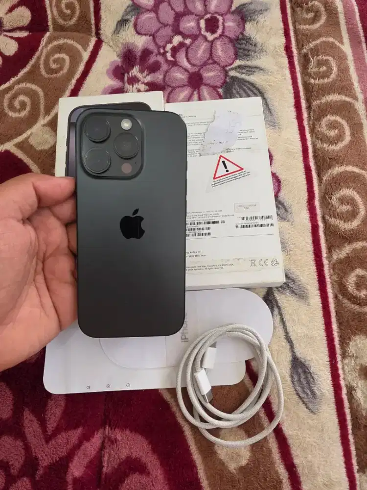 iphone 16 pro 128gb resmi iBox,unit mulus like new, fulset original