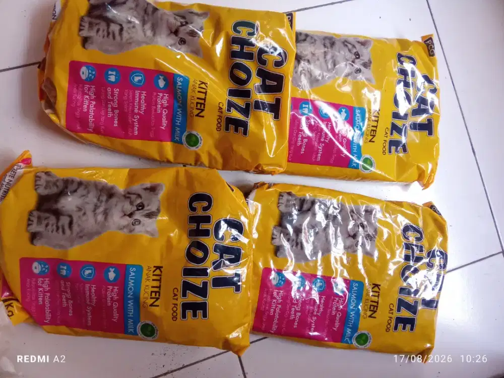 Makanan kucing cat choice