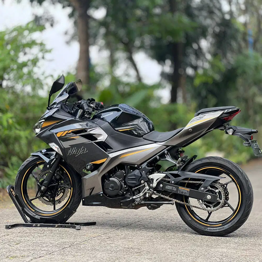 KAWASAKI NEW NINJA 250 FI ABS MDP KEYLESS GREY 2022 KM LOW PAJAK ON