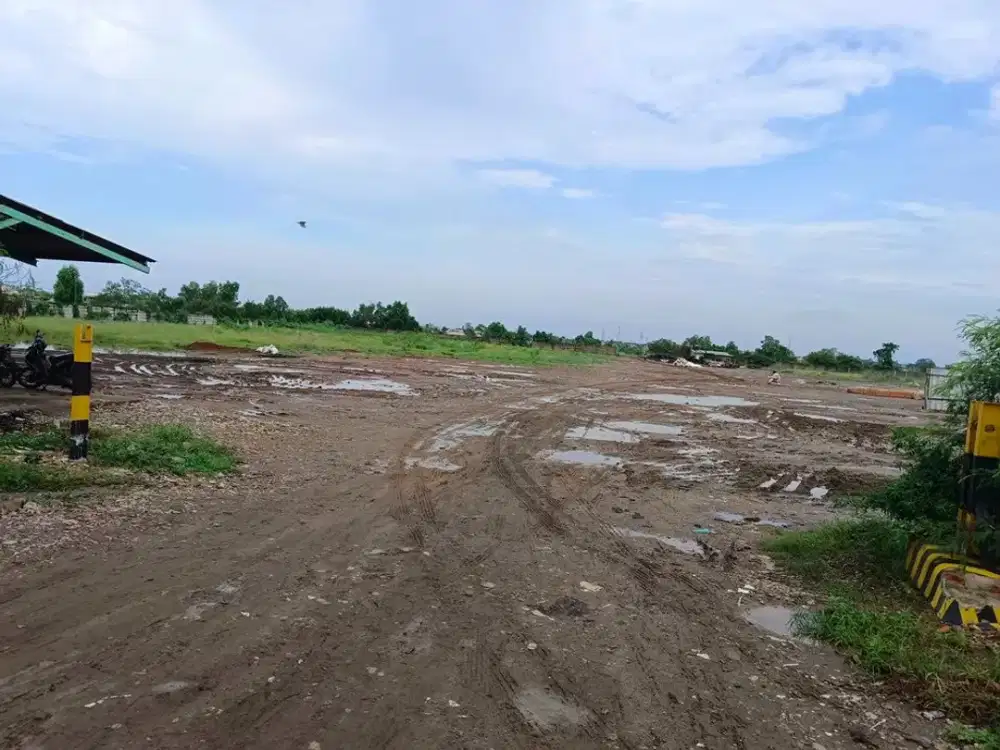Tanah Marunda dekat BKT: Luas 2 - 16 Ha, Sdh Diurug, Akses Kontener