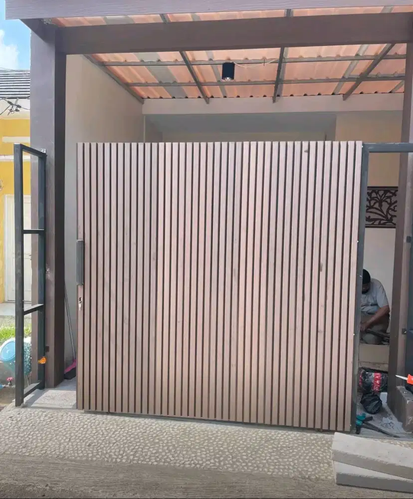 WPC OUTDOOR ( 22CM X 290CM) BEST| WALL PANEL OUTDOOR/ DI LUAR RUANGAN