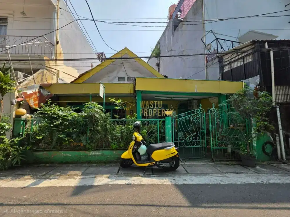 Rumah Second Siap Huni di Benhil Dekat Akses MRT
