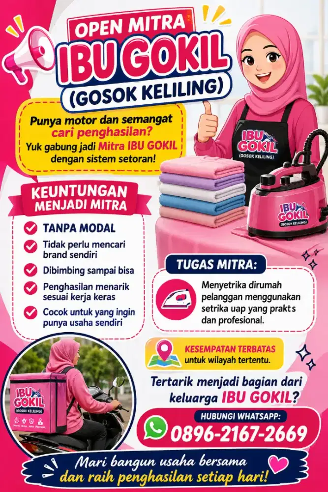 DIBUTUHKAN TEAM IBU GOKIL