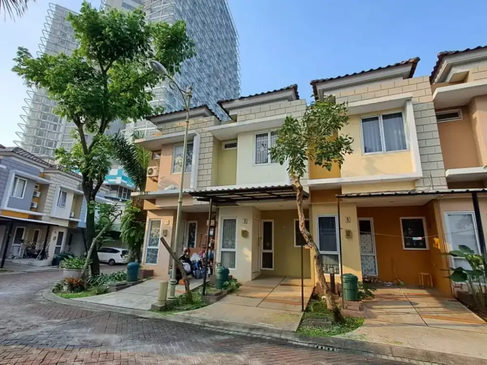 Turun Harga ... Disewakan SERIUS ... Rumah Cluster VIRGINIA Jl. Woodman , Paramount Serpong
