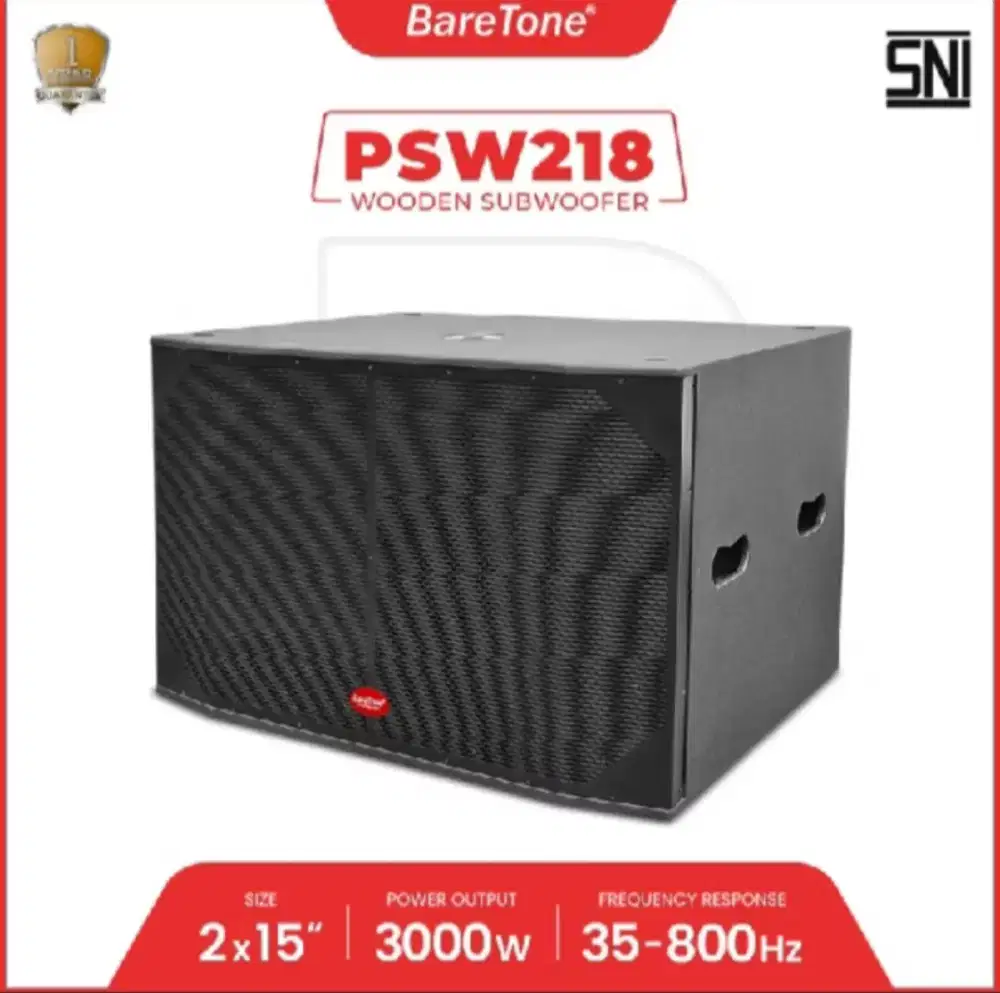 Subwoofer pasif 18 inch dobel Baretone psw218 professional 3600 Watt