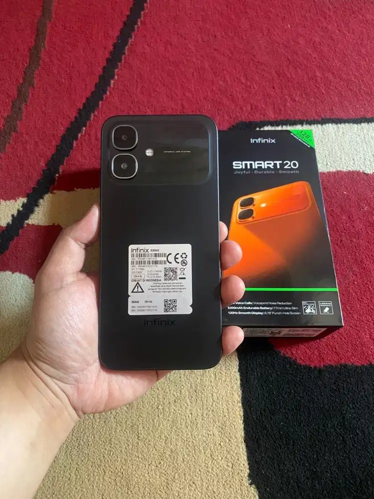 BISMILLAH INFINIX SMART 20 RAM 4/128 FULSET MULUS