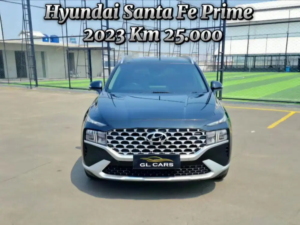 Santafe 2.5L Prime Cash 2023 Hitam Km 30Rb Hyundai Santa Fe Hitam