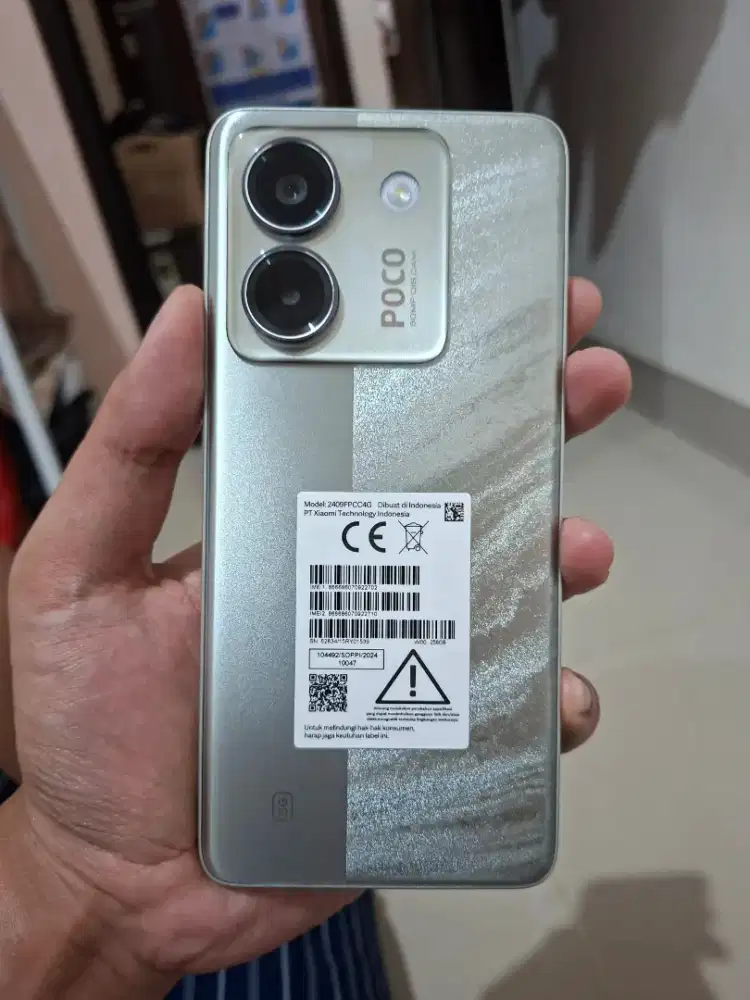 Poco M7 Pro 5G 8/256 Silver Mulus, Ori dan Garansi On