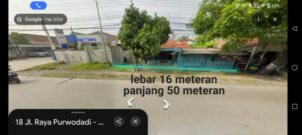 Jual tanah setrategis
