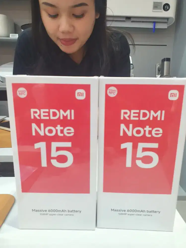 Redmi note 15 128gb garansi resmi 15 bulan no repack