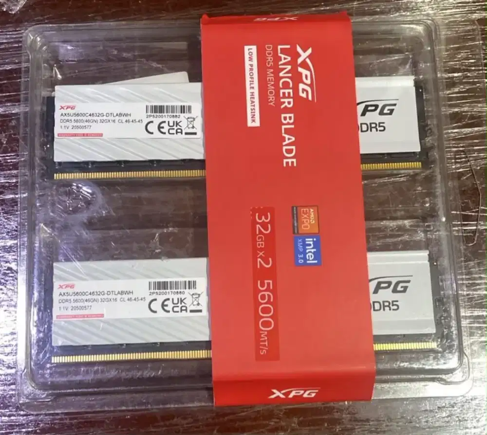 ADATA XPG Lancer Blade DDR5 5600 PC5-44800 64GB kit (32GBx2)