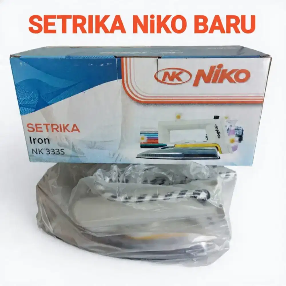 Lelang Setrika NiKO Baru