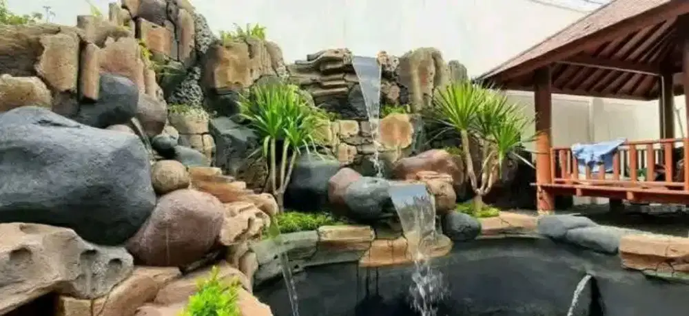 Kolam koi natural