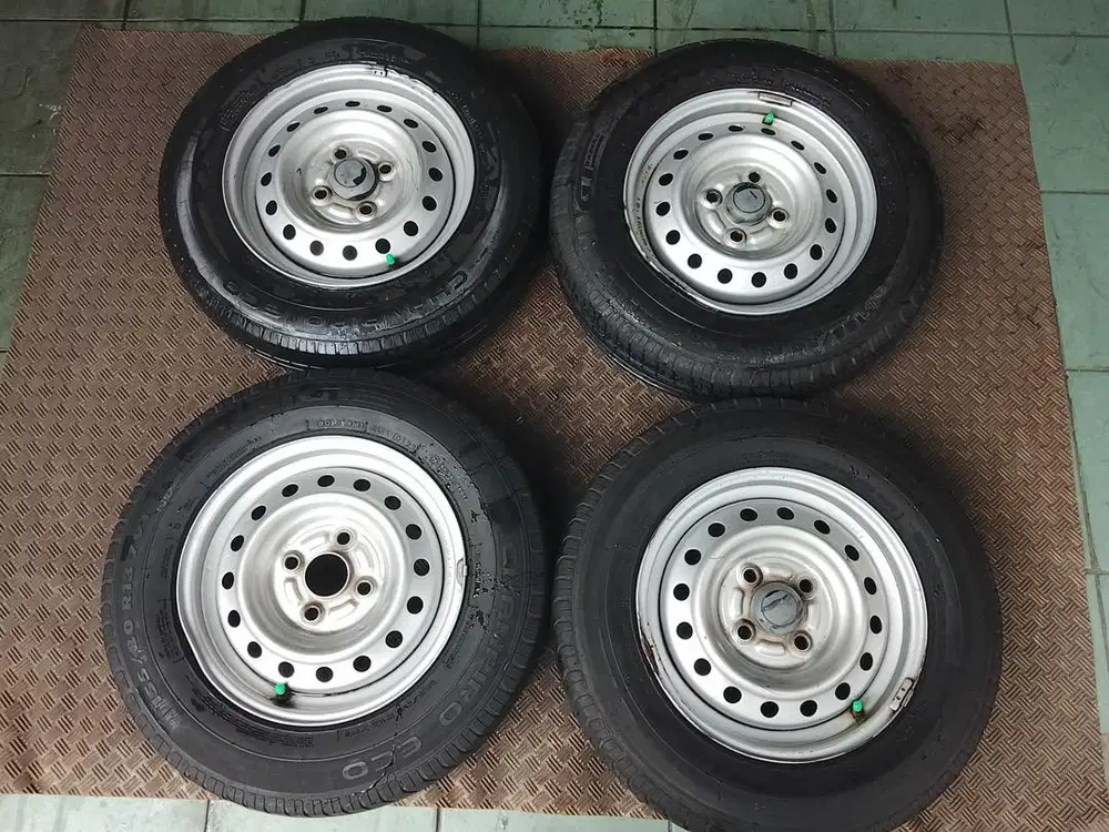 4pc Velg kaleng sigra ring 13 pcd 4x100