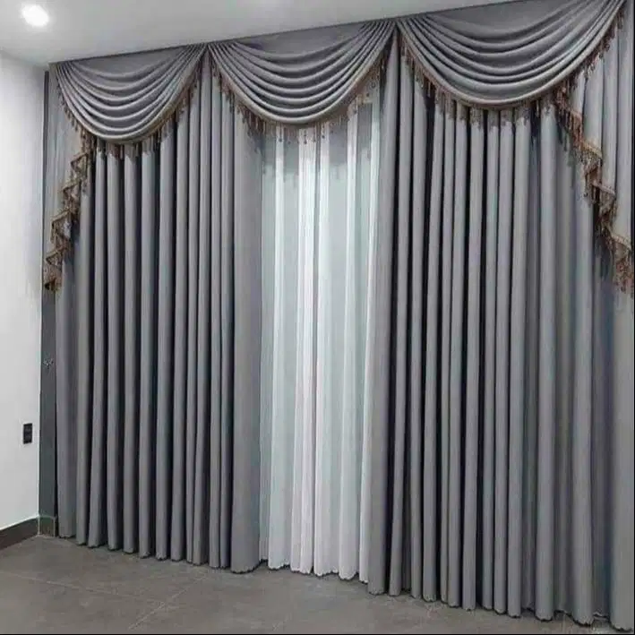Jual Gorden Jendela & Pintu Gordyn Model Terbaru Wallpaper Dinding 3D
