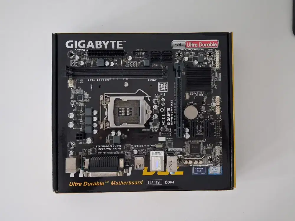 Motherboard Gigabyte H110M-DS2 DDR 4 LGA 1151