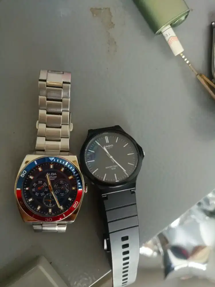 Jam Tangan Alba dan Casio