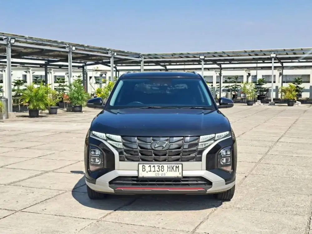 HYUNDAI CRETA PRIME 1.5 AT MATIC AUTOMATIC 2023 HITAM SIAP PAKAI