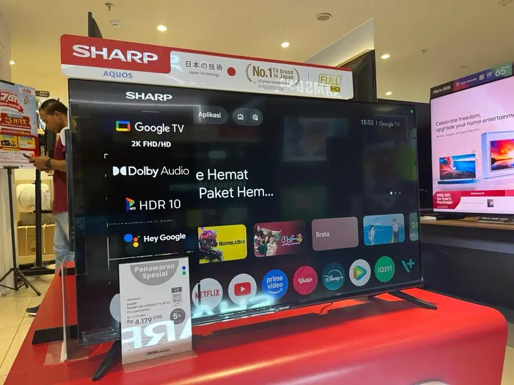 Sharp Tv 43Inch