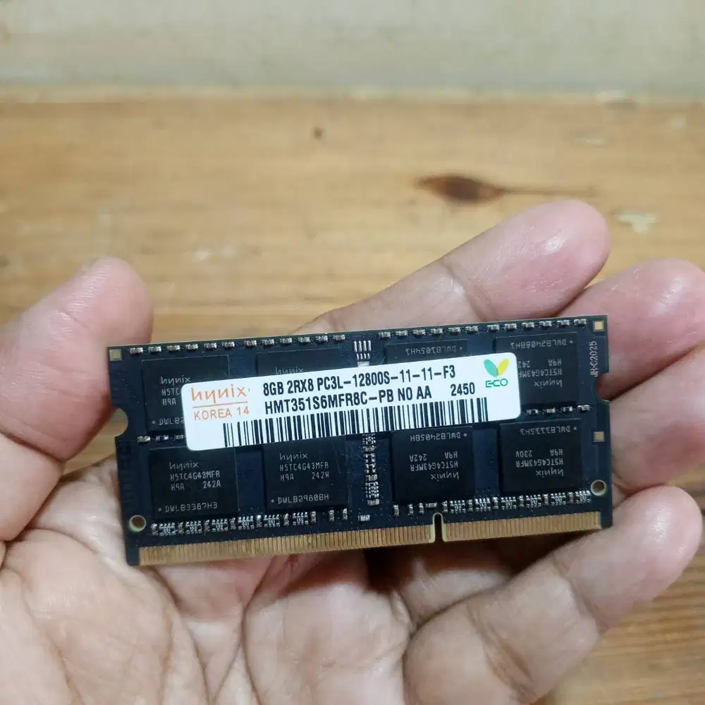 Ram 8 GB DDR3L Hynix siap pakai
