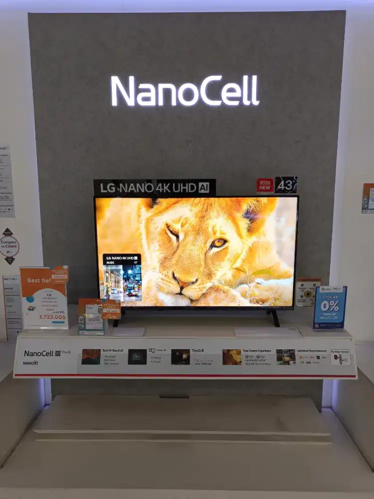 TV LG 43 NANO CELL 4K UHD