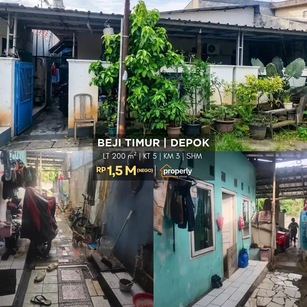 Jual rumah strategis bisa untuk kos kosan