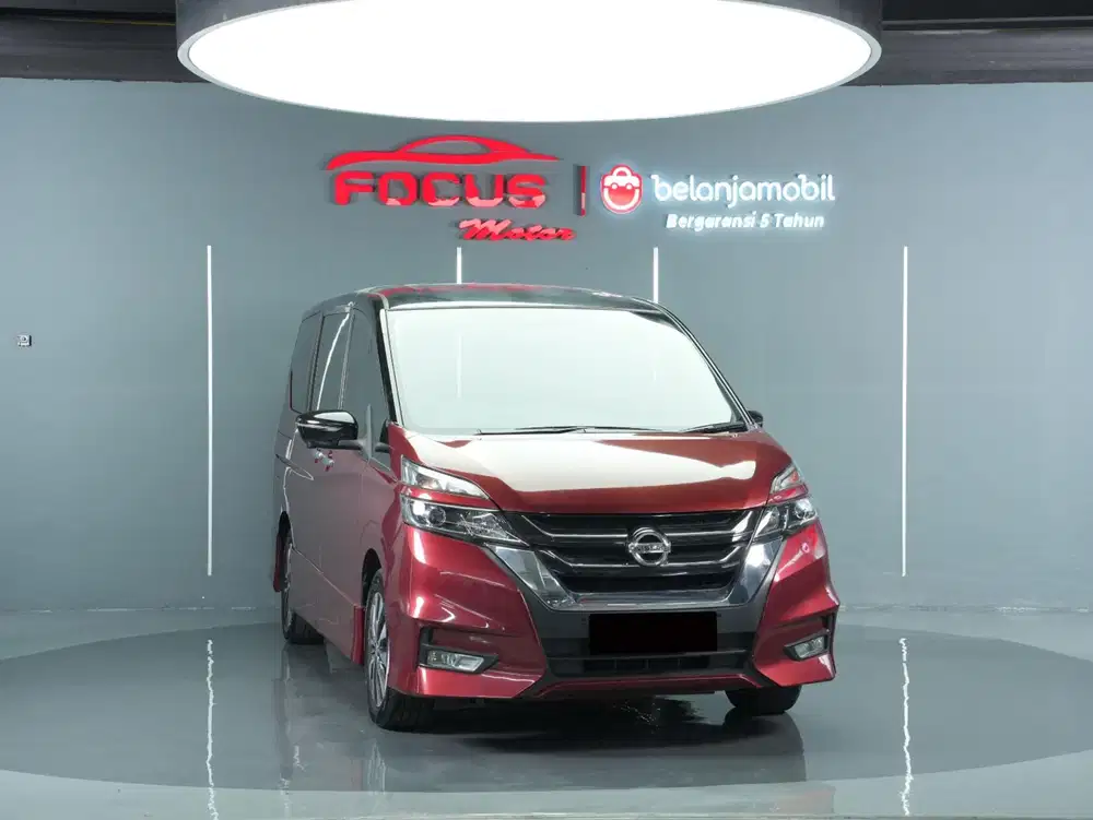 Nissan Serena 2.0 HWS High Way Star Two Tone AT Merah Hitam NIK 2019