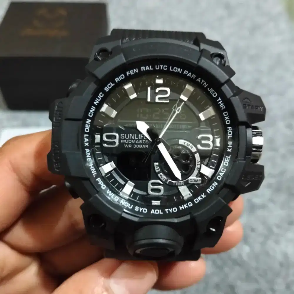 JAM TANGAN PRIA SUNLIFEX SLD002 (ANTI AIR - DIAMETER 54,5 MM)
