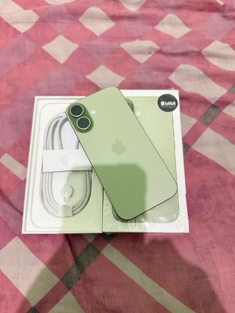iPhone 17 256gb Sage Blibli Like New