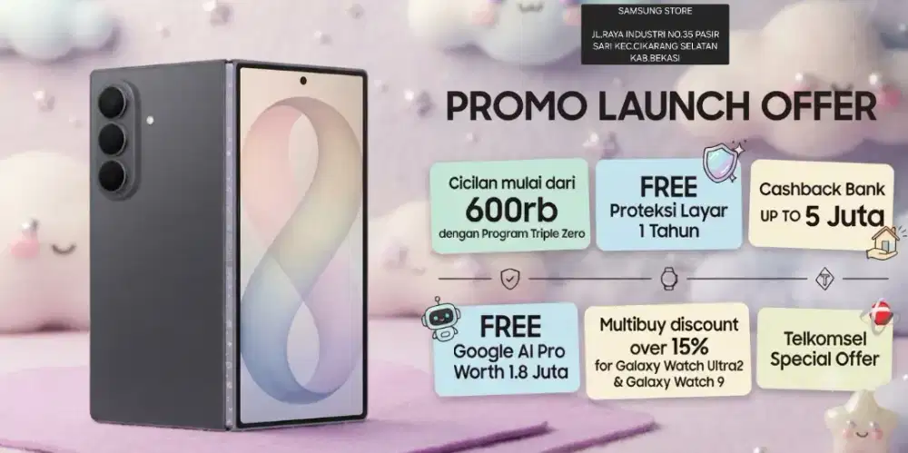 New galaxy fold 8 ultra ambil bonus hingga 4jtan