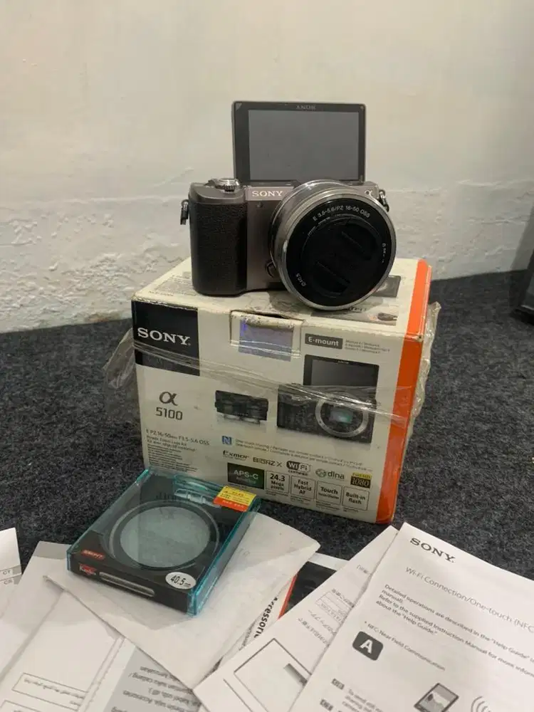 Kamera A5100+Lensa Kit