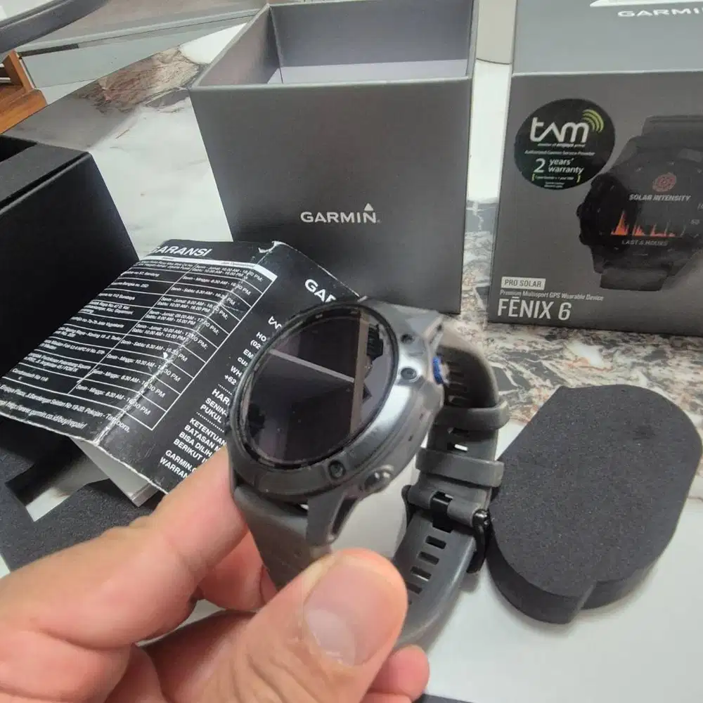 Dijual Garmin Fenix 6 Pro Solar – Premium Multisport GPS Smartwatch