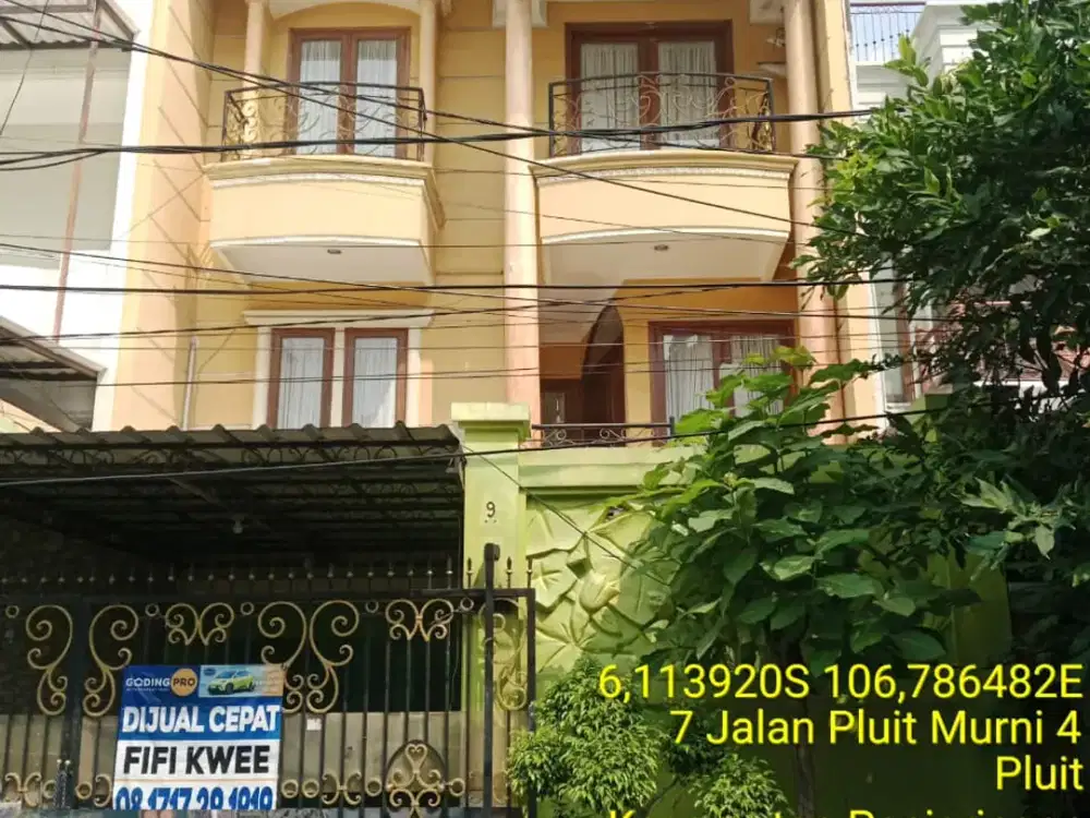 Dijual Lelang Rumah Jalan Pluit Murni 4, Kelurahan Pluit, Kecamatan Penjaringan, Jakarta Utara