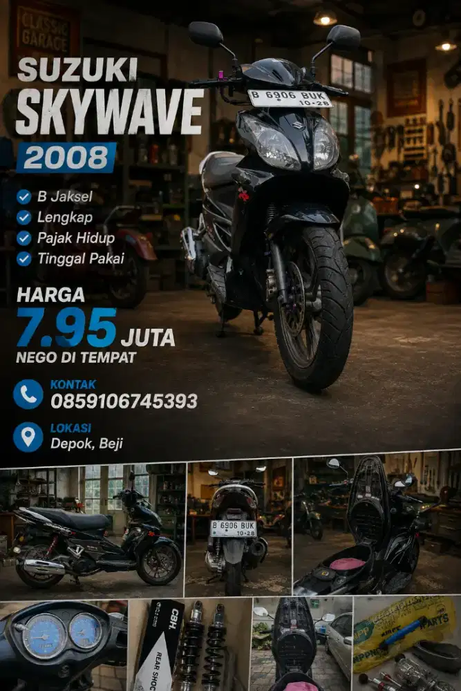 Suzuki Skywave 2008