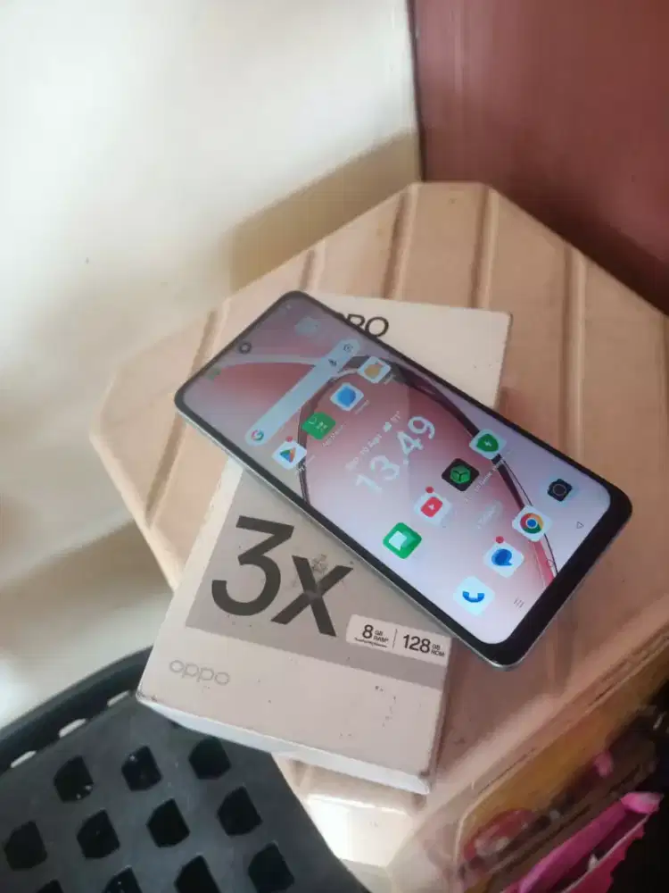 oppo A3x ram 4+4/128 mlus normal semua nya lengkap