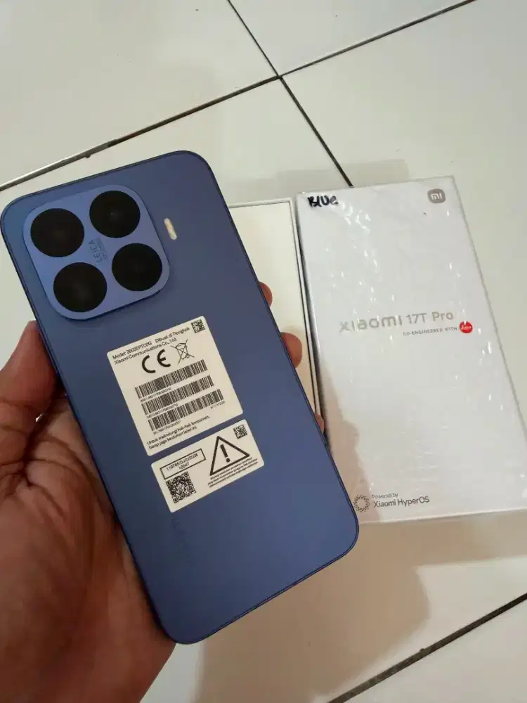 Xiaomi 17T pro ram 12/512