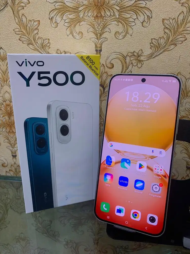 vivo y500 ram 6/256gb mulus