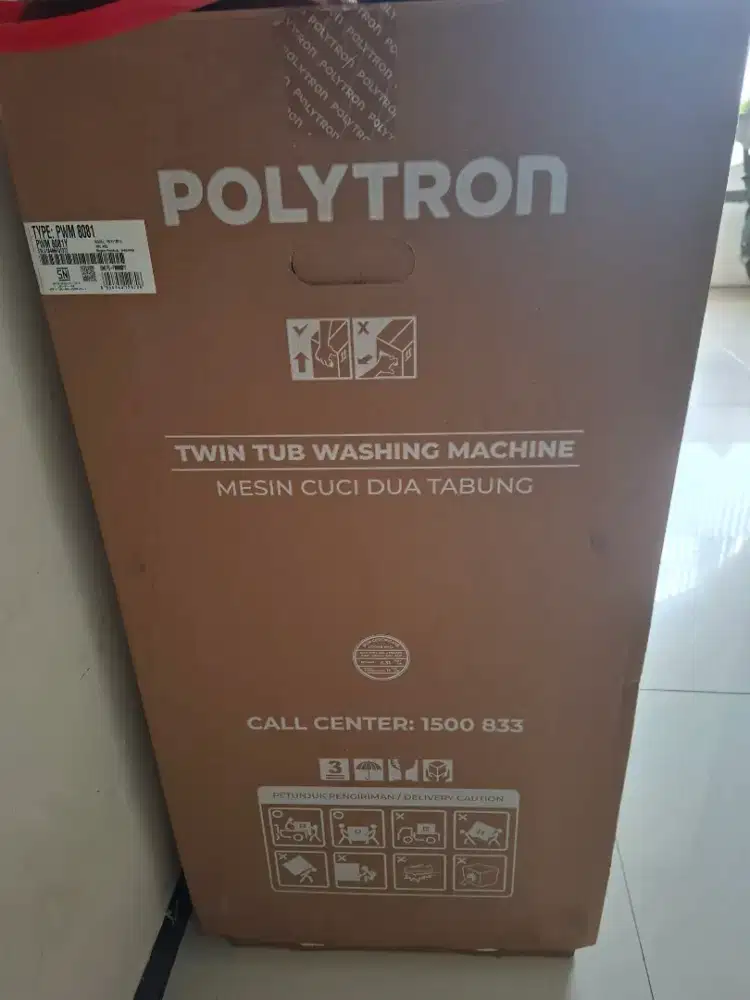 Mesin cuci polytron new