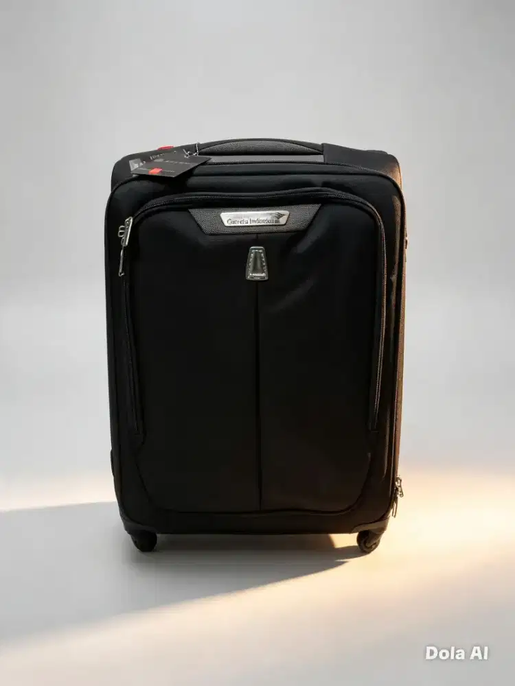 Koper Delsey x Garuda Indonesia Pilot Trolley Cabin 20 inch Original