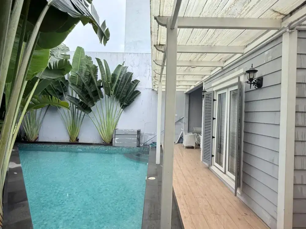 Dijual/Disewakan Rumah Estetik Dengan Private Pool di Grand Taruma Karawang