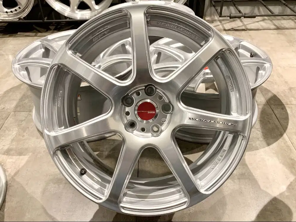 Velg Work Emotion EMT-T7R, R.19, Lebar 8.5 - 9.5, PCD 5x112