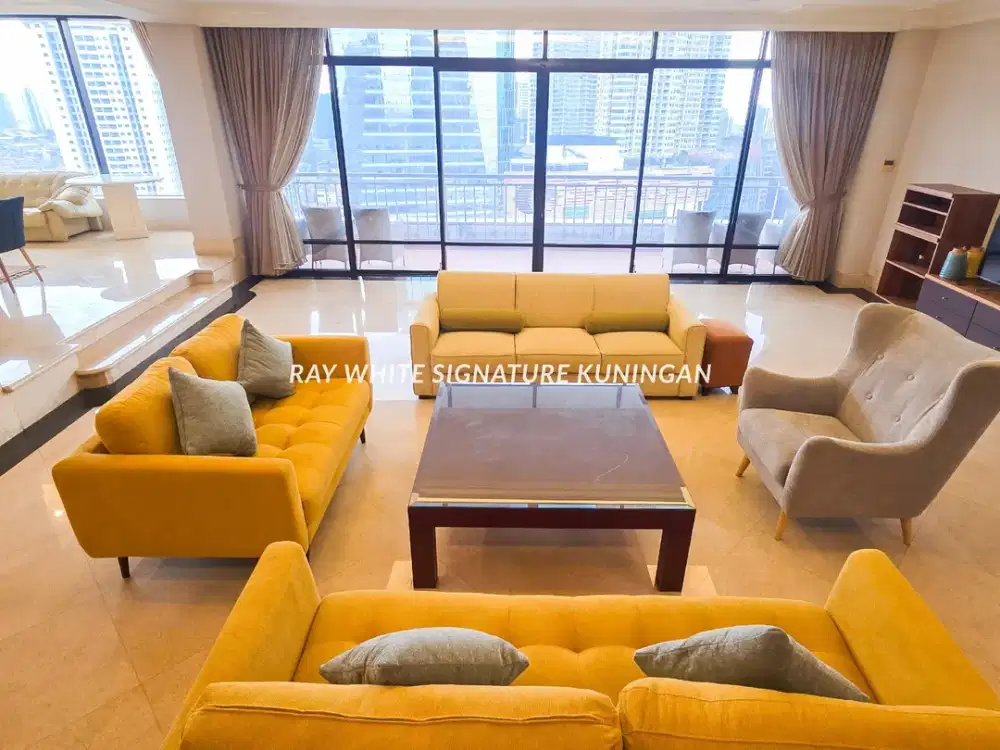 Apartemen Sailendra Mega Kuningan Furnished Dekat JW Marriot