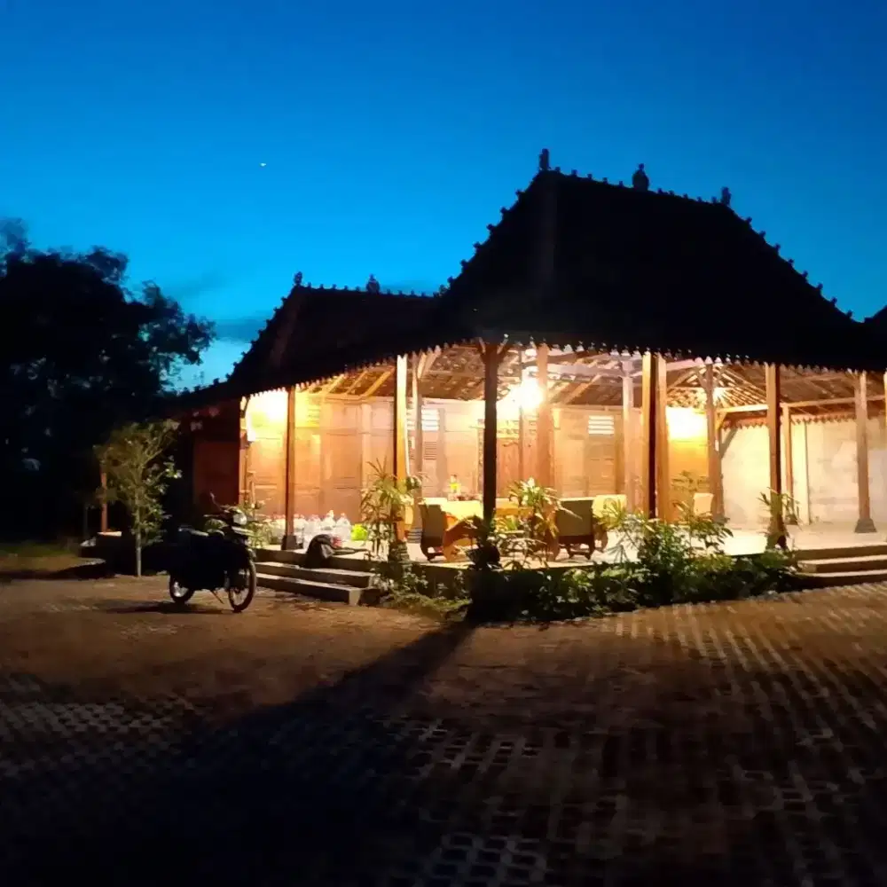Rumah Limasan.Rumah kayu.Rumah klasik