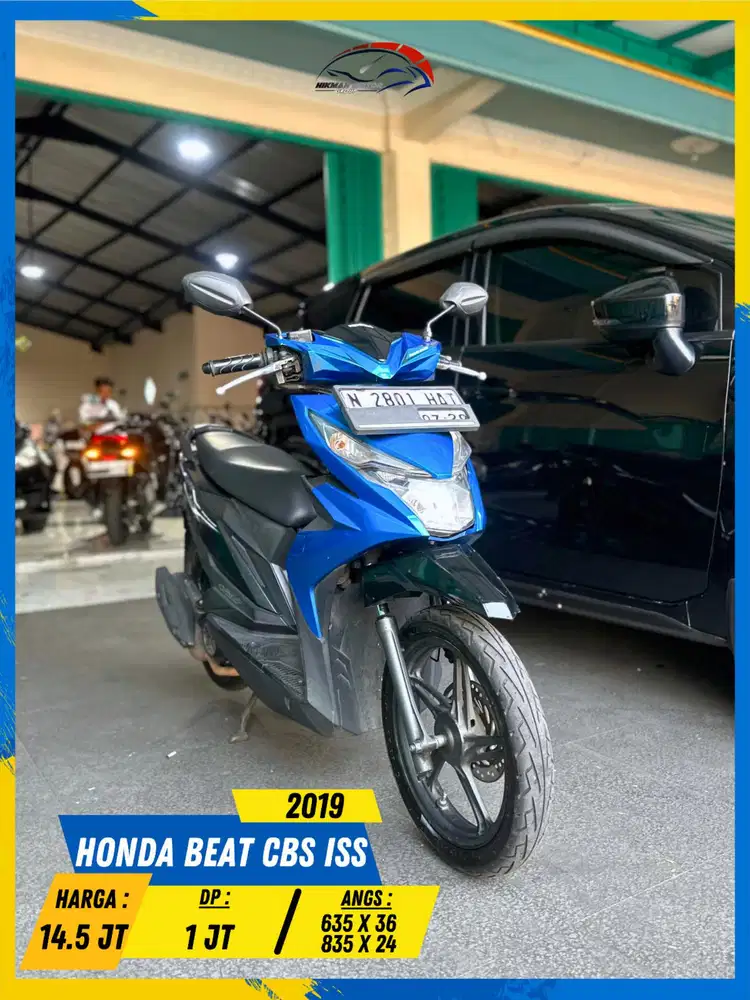 HONDA BEAT CBS ISS 2019 GERCEP MASZEHH HIKMAH MOTOR KEPUH MALANG