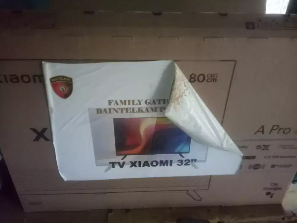 Jual kardus bekas TV 32inc merk Xiaomi lokasi Bintaro