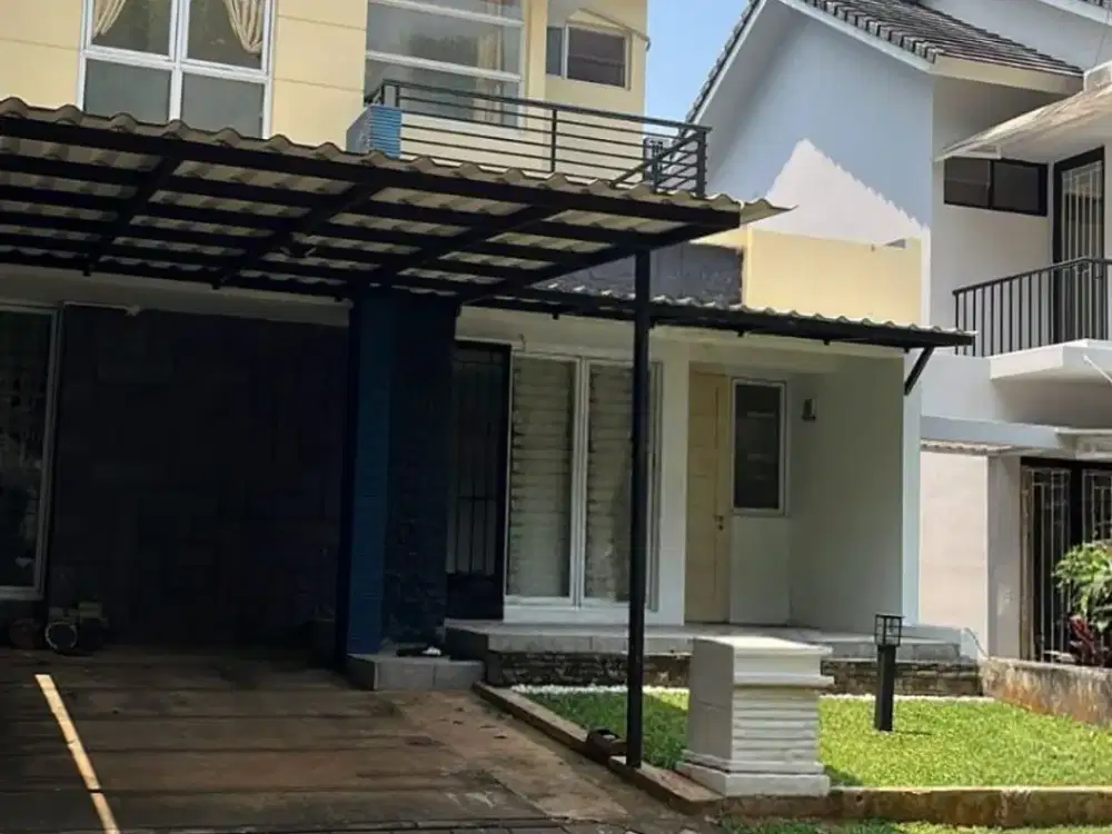 JUAL RUMAH 3 KAMAR TIDUR SHM LOKASI STRATEGIS 15 MENIT KE AEON MALL BSD!